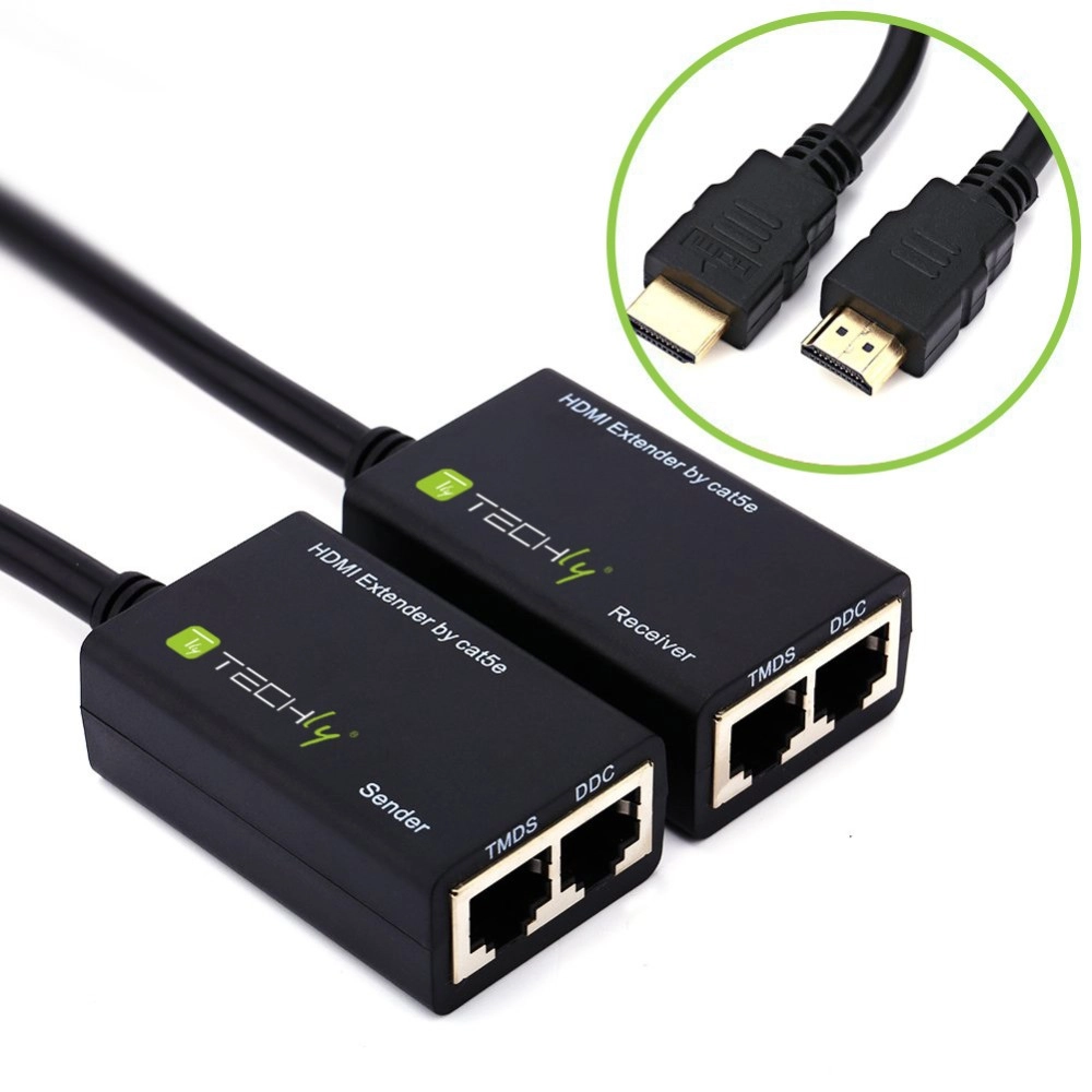 Techly Amplifier HDMI Cat 5e /