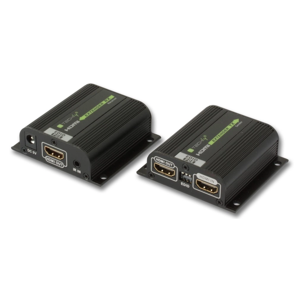 Techly IDATA EXT-E70POED AV extender AV