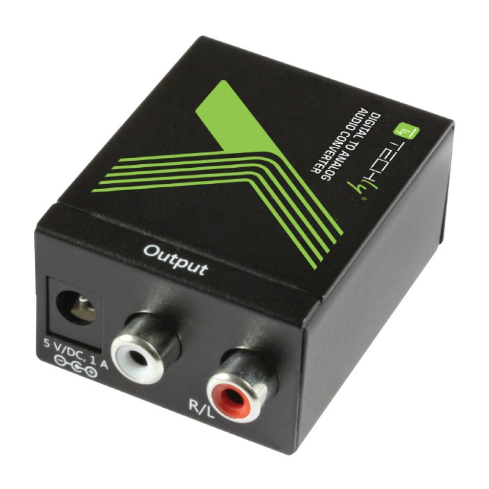 Techly Audio Converter for SPDIF Digital