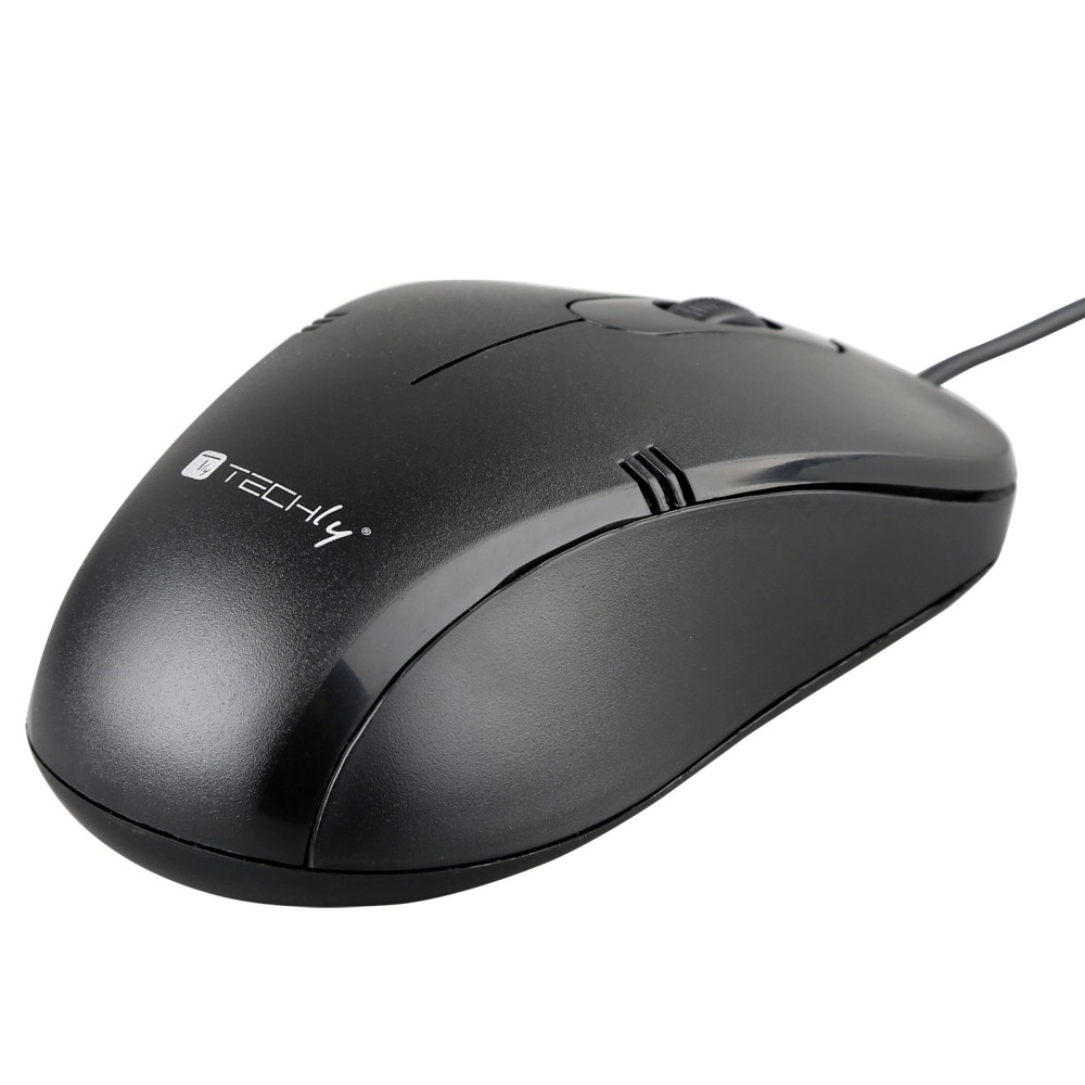 Techly IM 902-UBK pele Birojs USB Type-A Optisks 1000 DPI