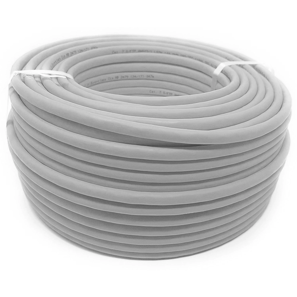 Techly ITP-C6A-FLS100 networking cable Grey 100