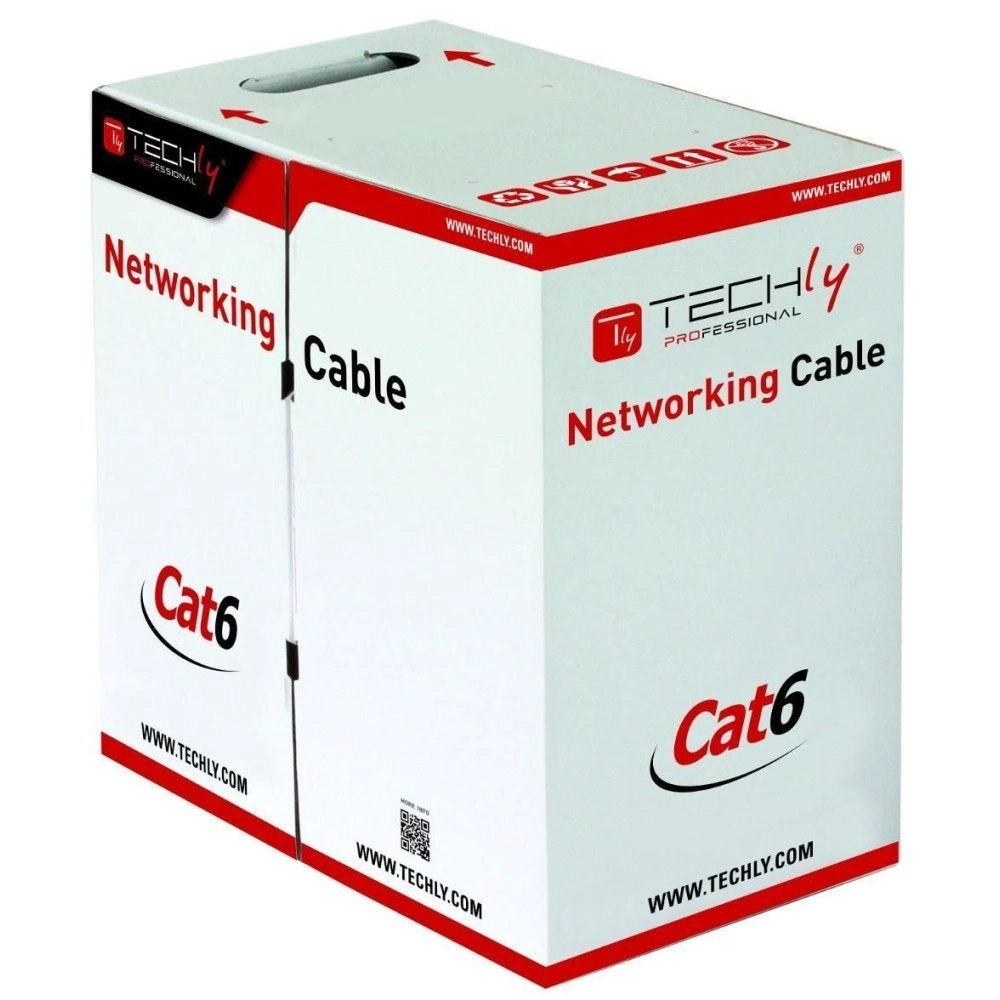 Techly ITP6-CCA-305-BL networking cable Blue 305
