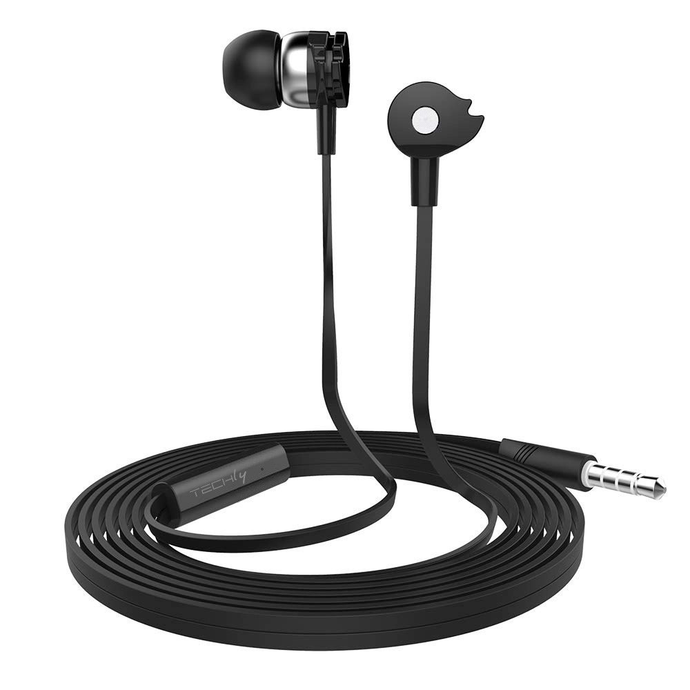 Techly SB-HP A1BKTY headphones/headset Wired In-ear