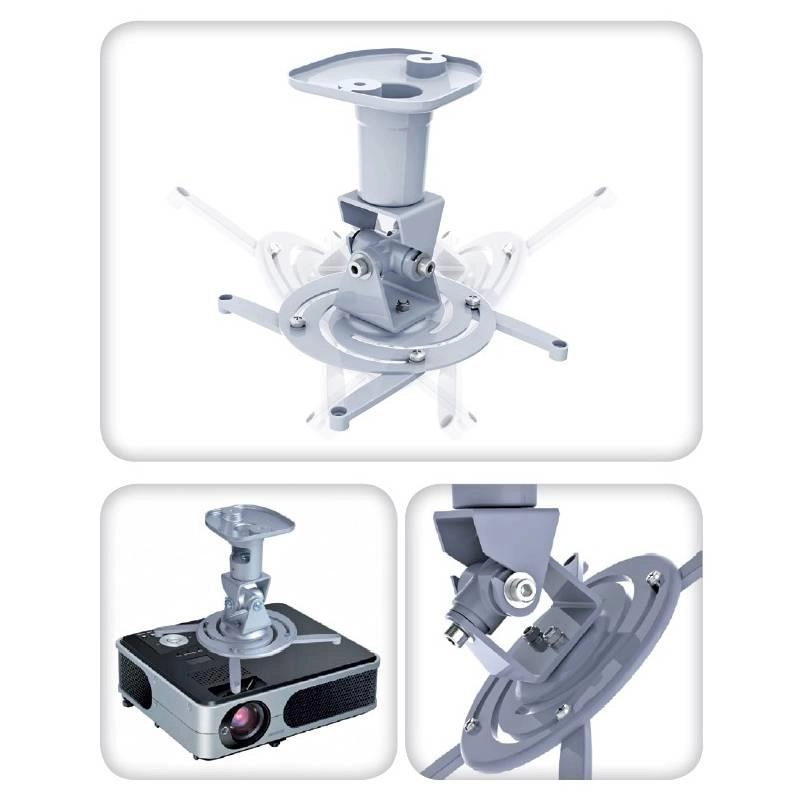 Techly Universal Deckenhalterung für Beamer weiß