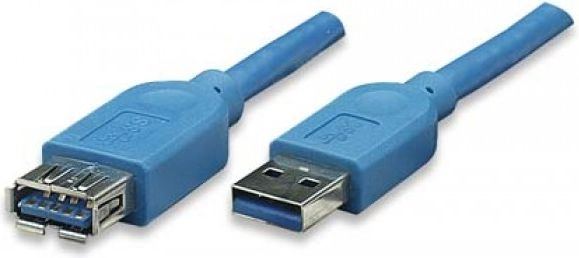 Techly USB3.0 extension cable plug/socket