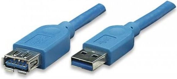 Techly USB3.0 extension cable plug/socket
