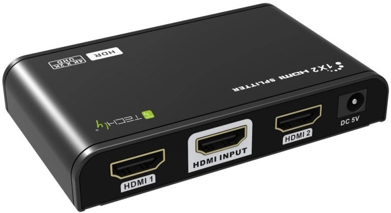 Techly IDATA HDMI2-4K2HDR video splitter HDMI