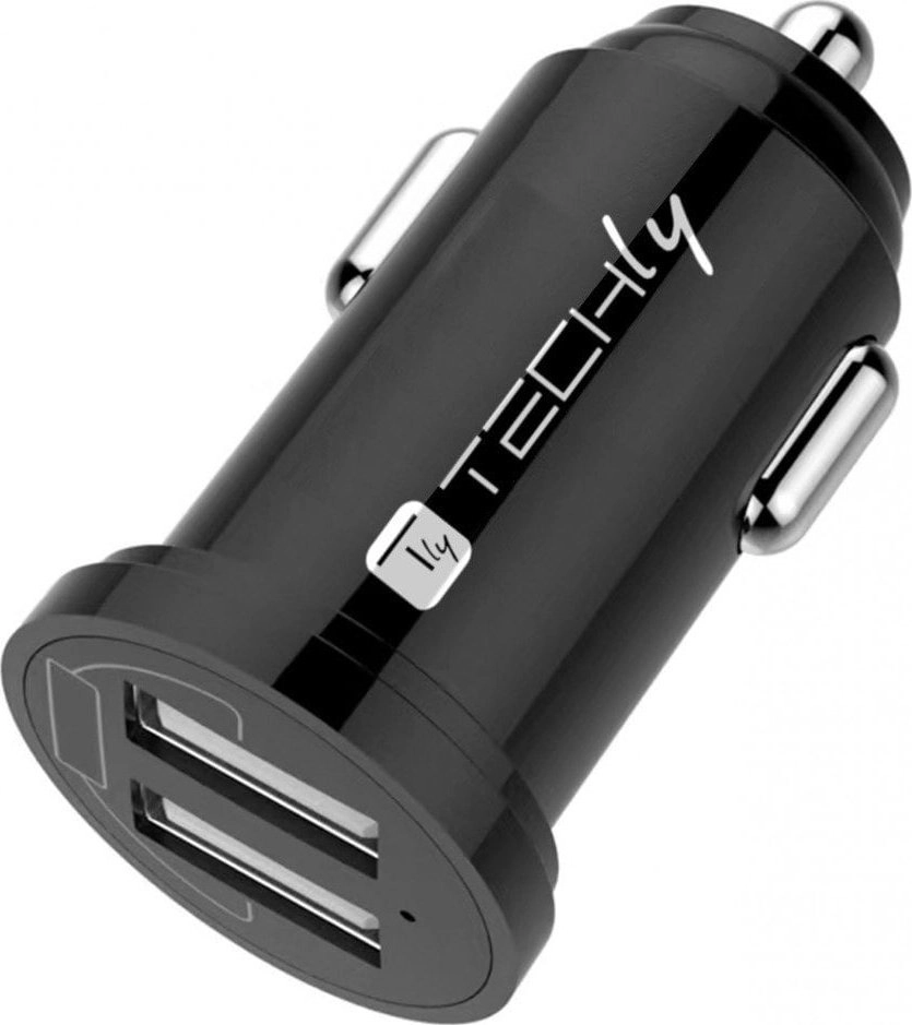 Techly USB car charger 4800mA 2p