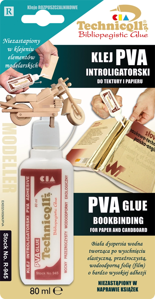 Technicqll Klej PVA introligatorski do tektury