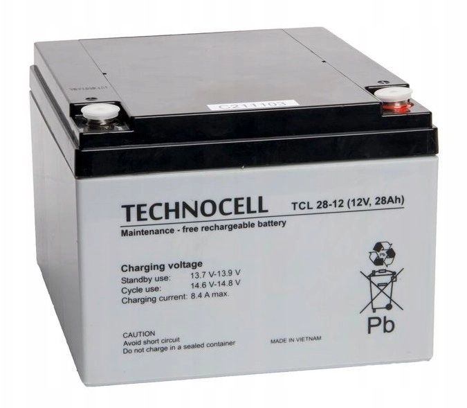 TCL 28-12 TECHNOCELL Akumulator AGM 12V