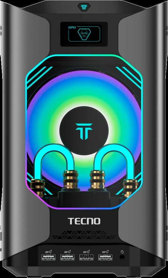 Stationary computer TECNO PC MEGAMINI GAMING