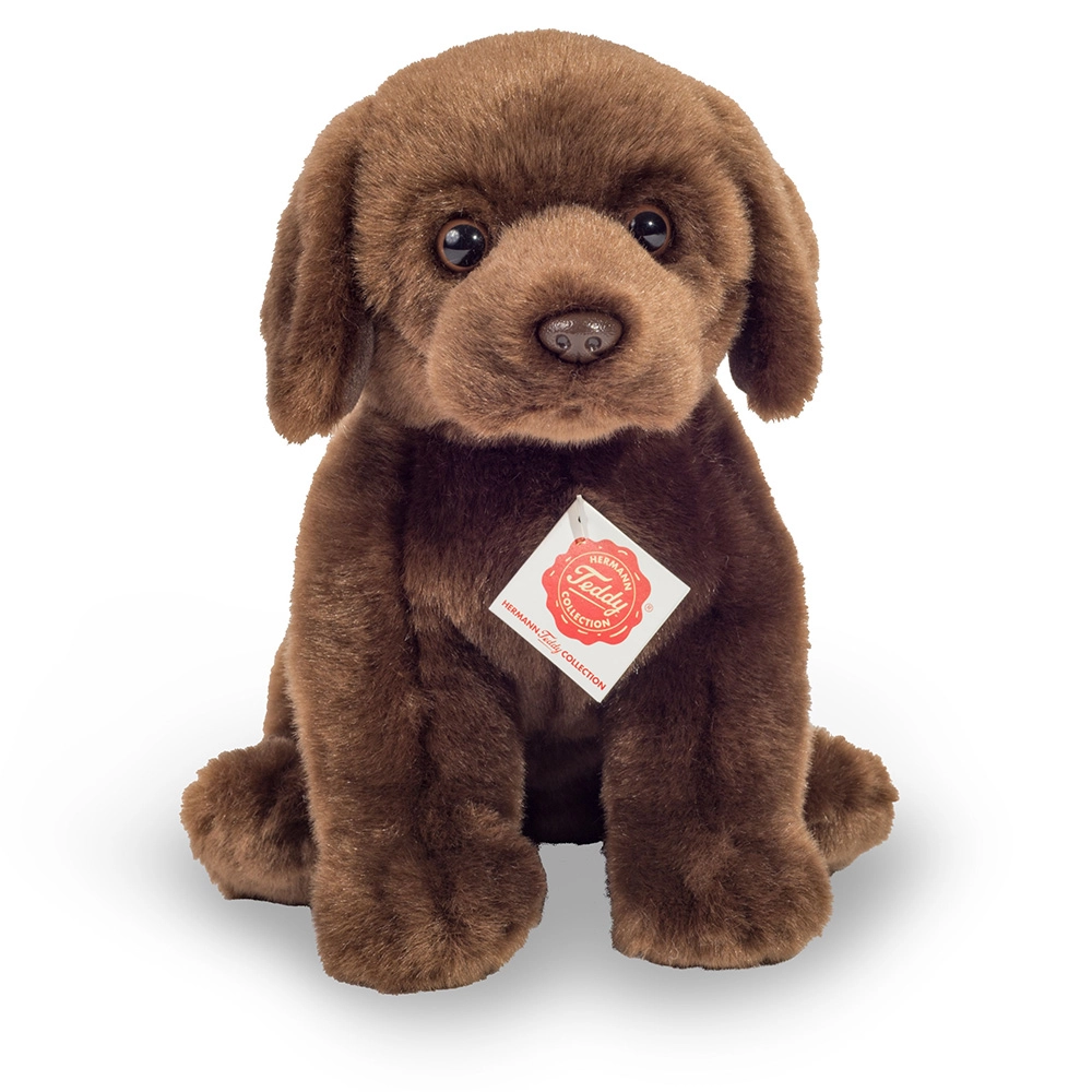 Teddy Hermann - Sitting Labrador dark