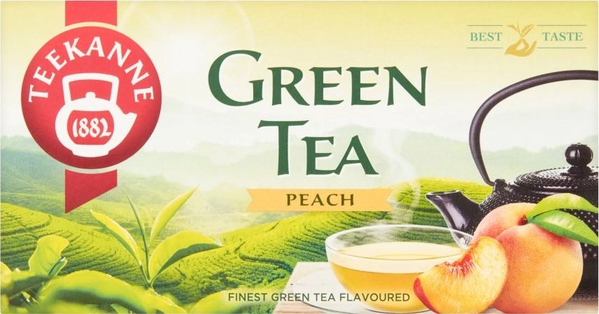 Teekanne GREEN TEA PEACH 20 BAGS