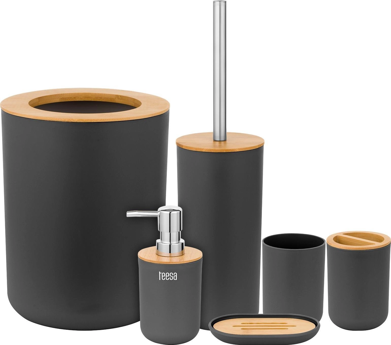 Teesa Set of Teesa bathroom accessories