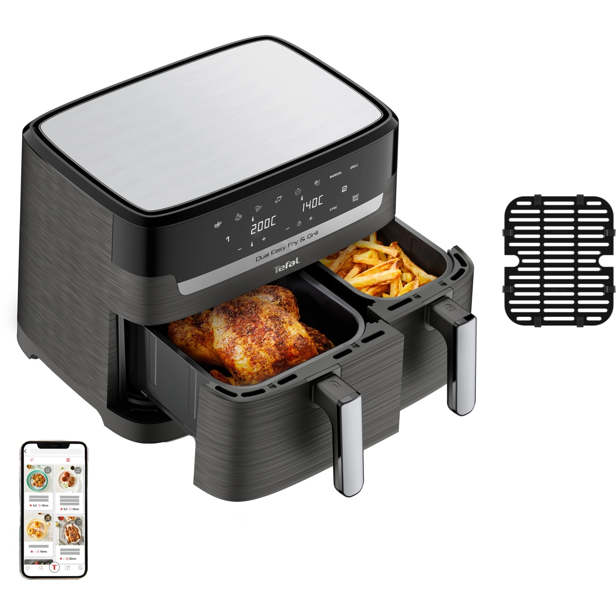 Dual Easy Fry Grill EY905B Air