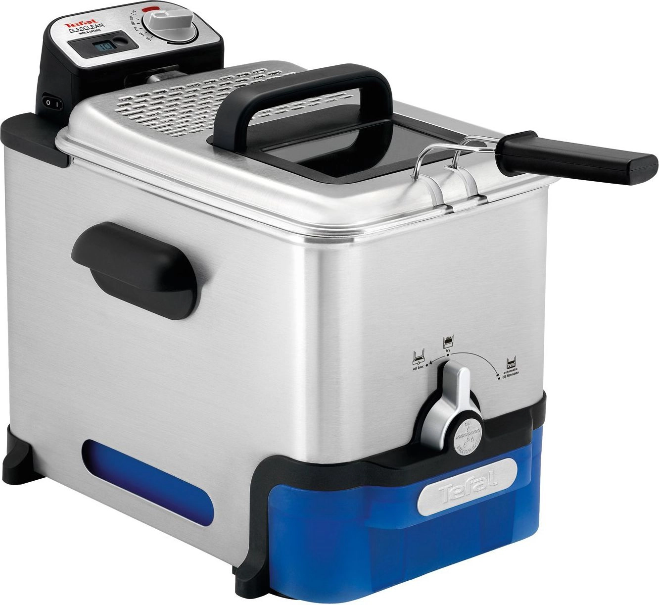 Tefal Oleoclean Pro Inox  Design FR8040