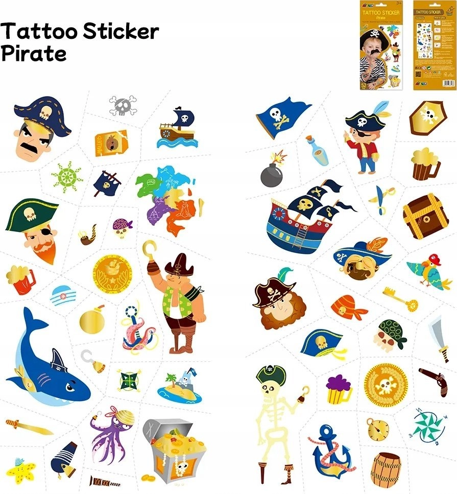 Tattoos - Pirates 510076 6920773381486