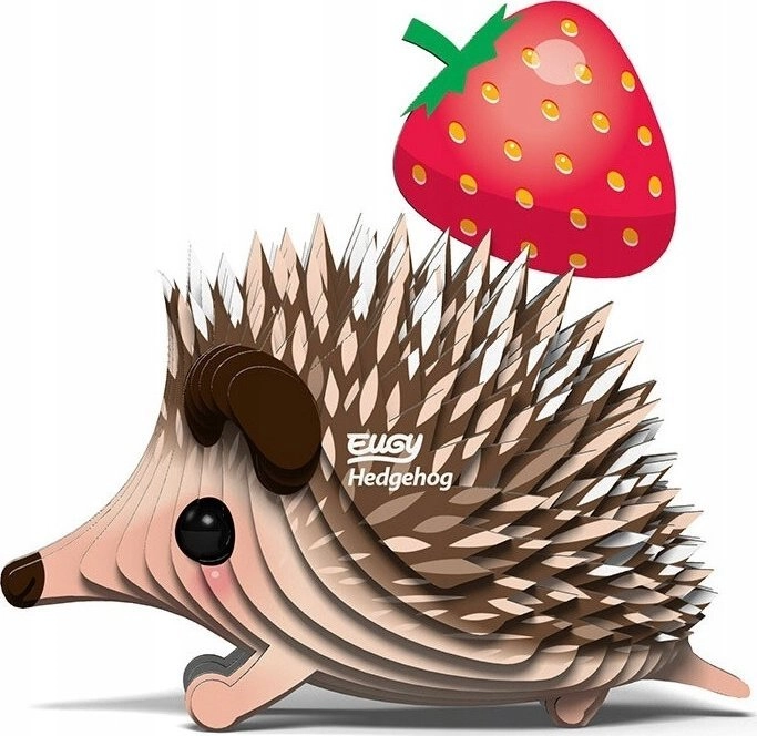 Eugy the hedgehog. Eco 3D Puzzle