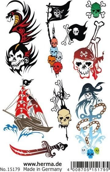 Tattoos - Pirates 4008705151795 573926