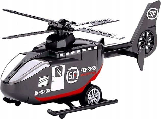 Teka Helikopter z napędem typu pull-back