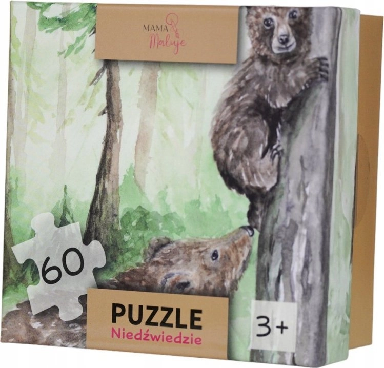 Teka Puzzle 60 pieces Bears 5904673762751