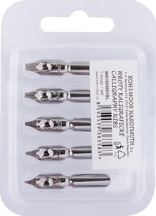 Calligraphy nibs 5 pcs 609971 8593539363583