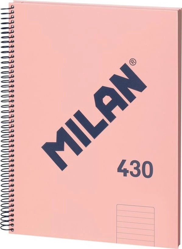 A4/80K spiral notebook line 1918 pink