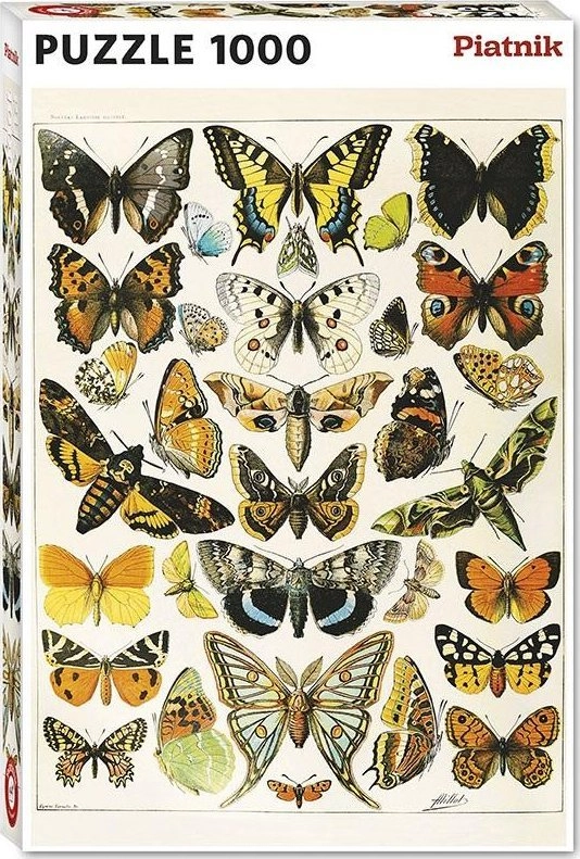 Puzzle 1000 - Millot Butterflies and