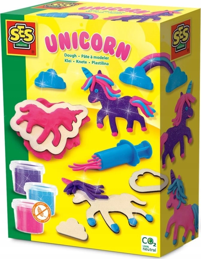 SES Creative Dough - Unicorns neon