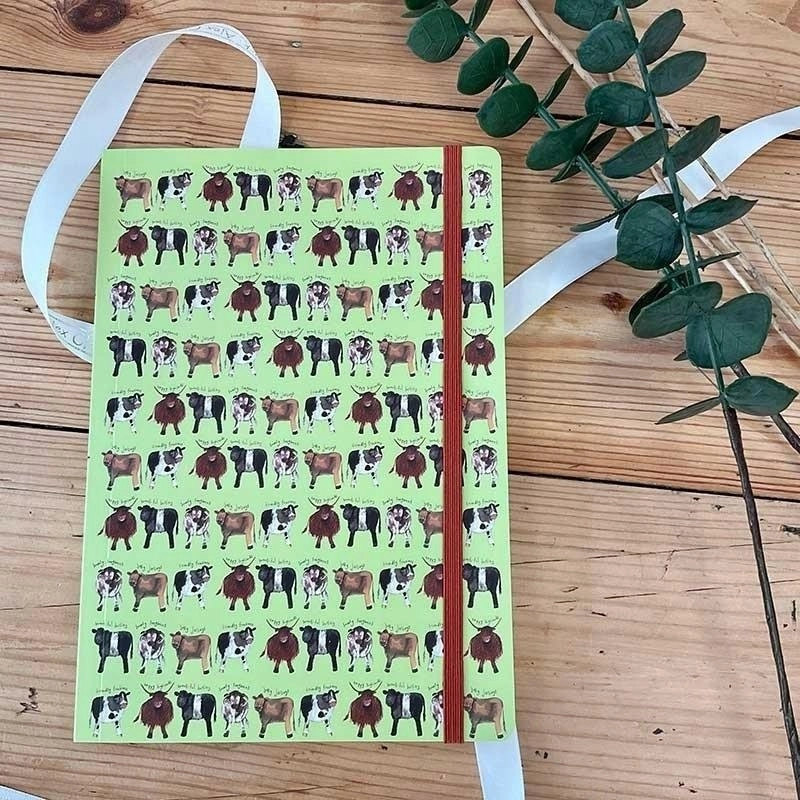 Notebook with eraser A5 LCN17 Cows