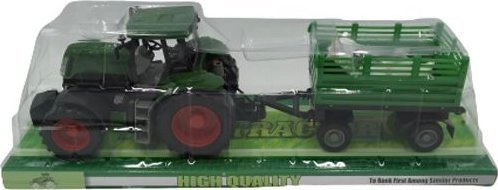 SMALL TRACTOR WITH TRAILER 66412 (
