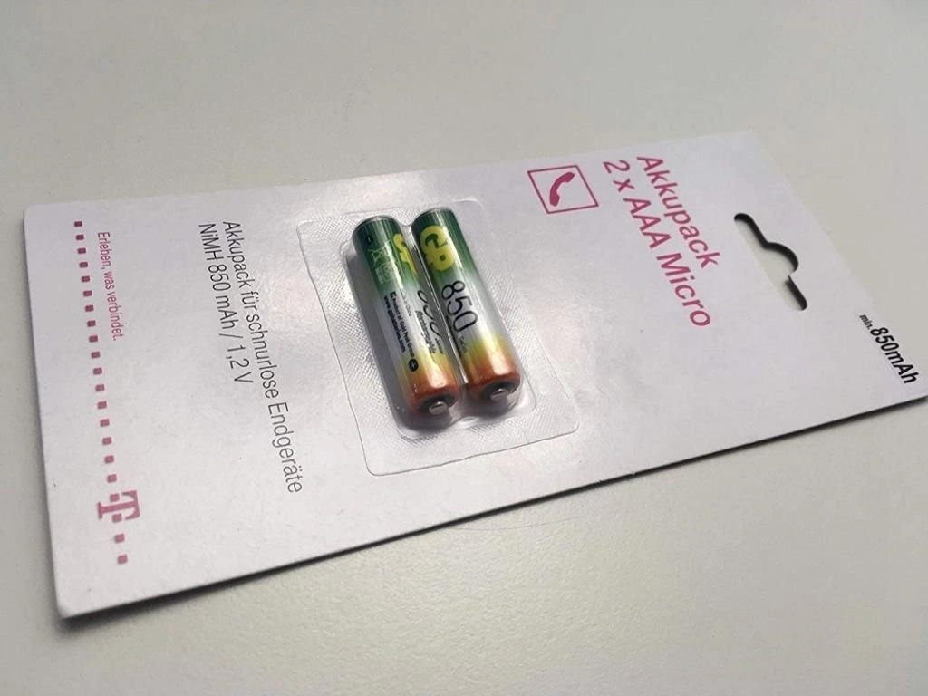 Telekom Telekom AAA-Akku 1 2V/850mAh 2Stck