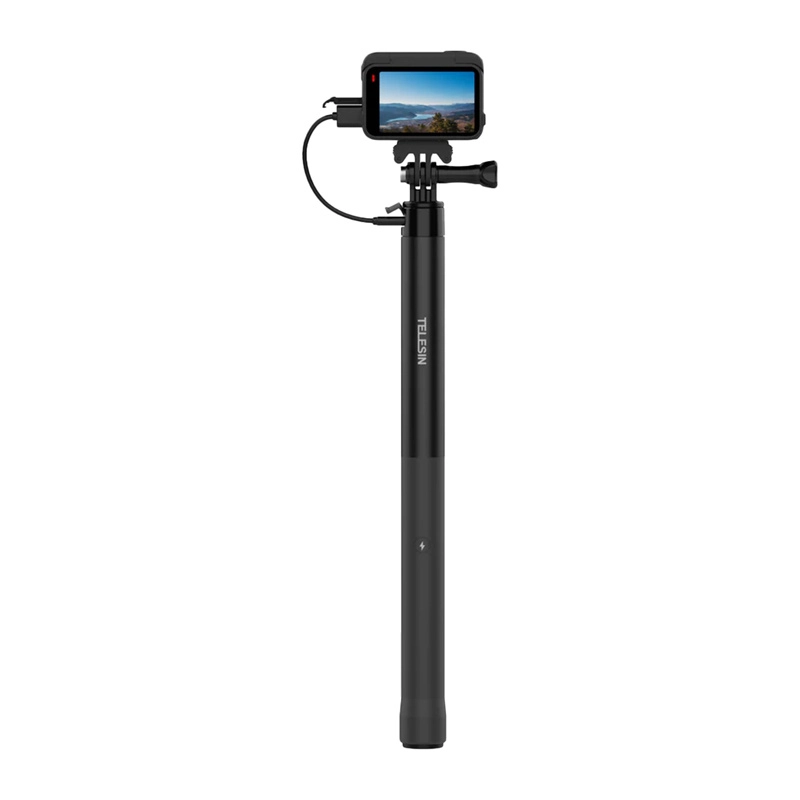 Selfie Stick Powerbank 5000mah Usb-c Monopod