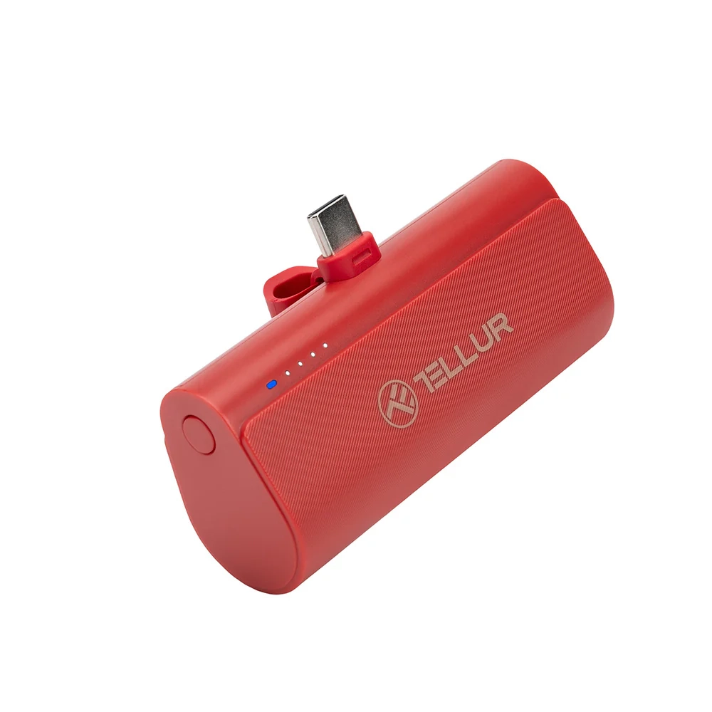 Tellur PD202 Powerbank 5000mAh red T-MLX56999