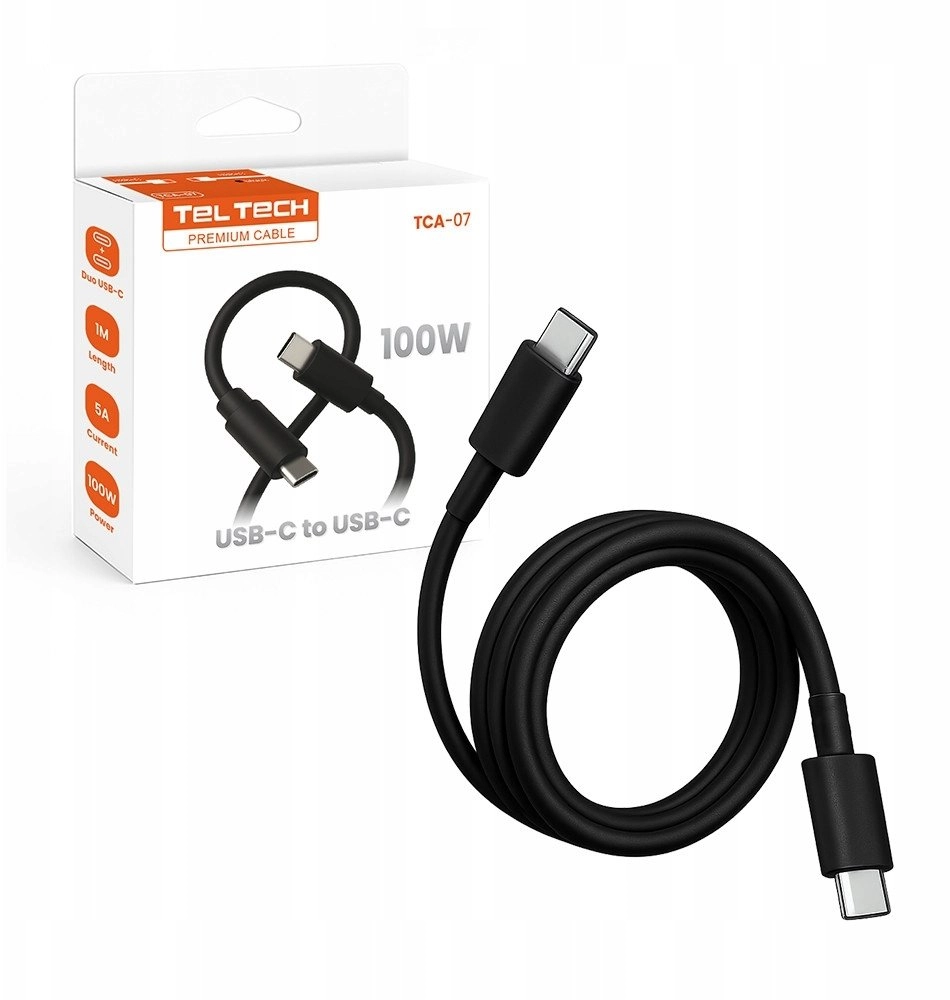 Teltech USB cable PD cable Type-C-Type-C