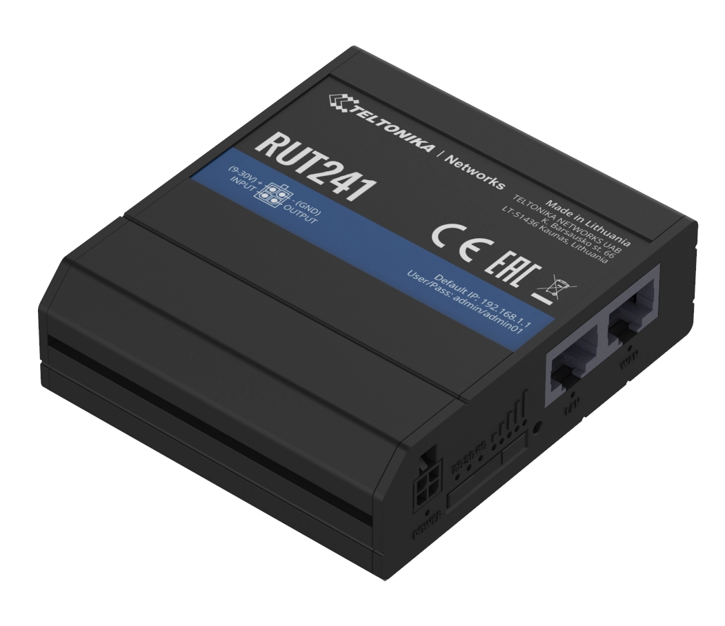 Teltonika RUT241 Cellular network router KMTETLRUT241000