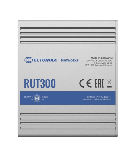 Teltonika RUT300 wired router Fast Ethernet