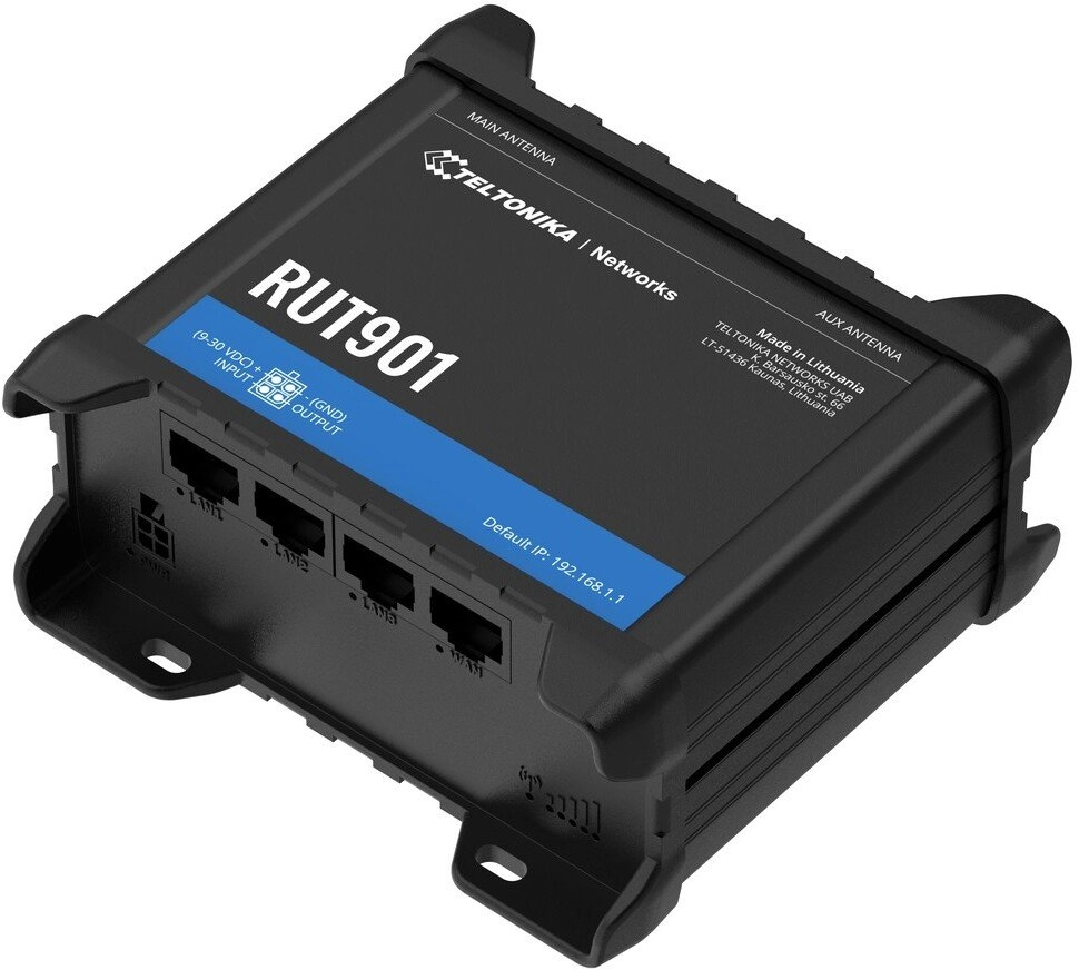 TELTONIKA NETWORKS RUT901 DUAL SIM 4G/LTE/3G