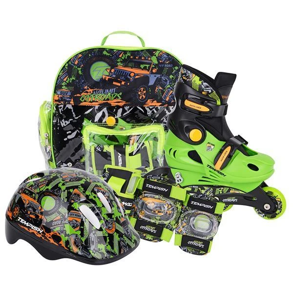 Tempish Racer Baby Skates and Protection