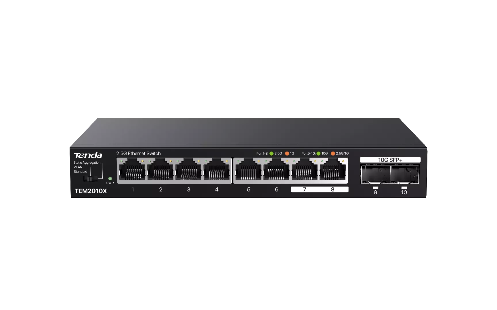 Tenda TEM2010X network switch 2.5G