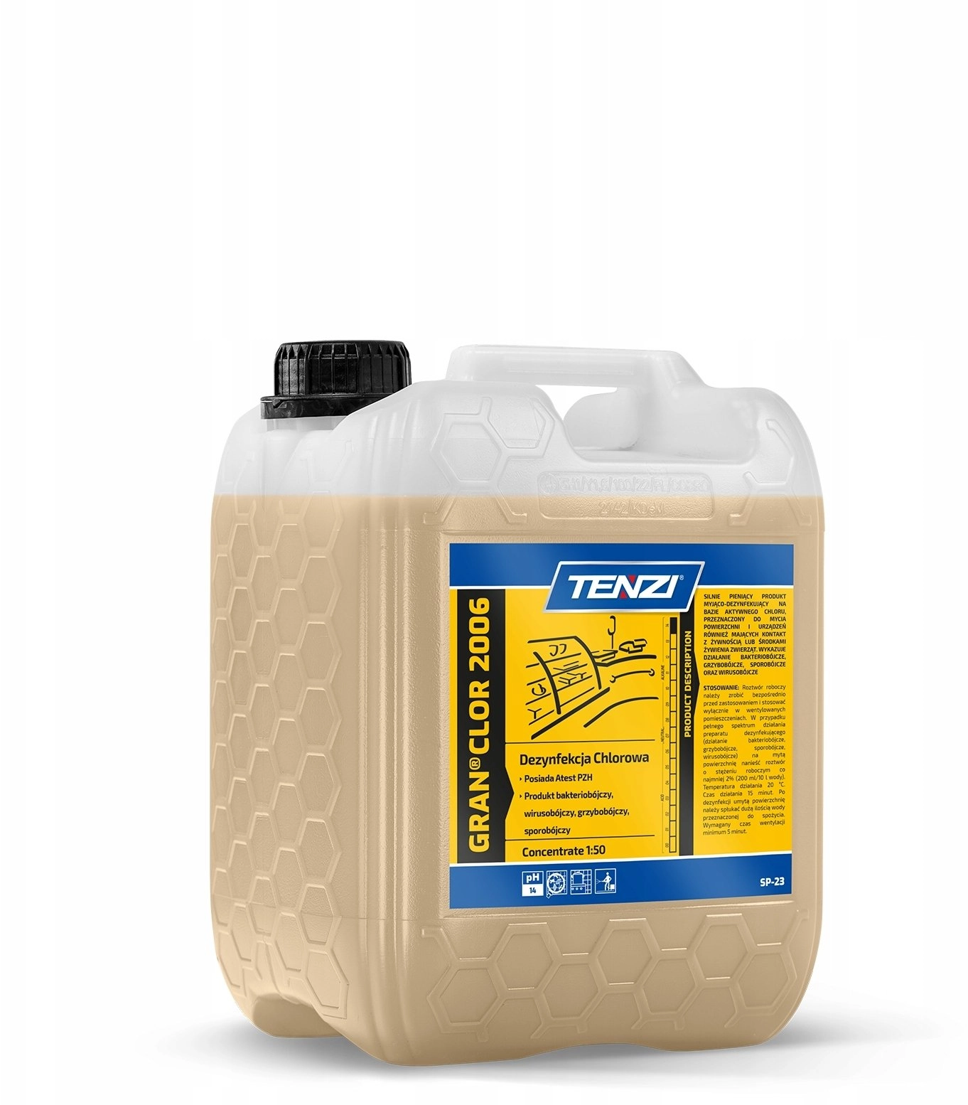 Tenzi Concentrate for cleaning and disinfection