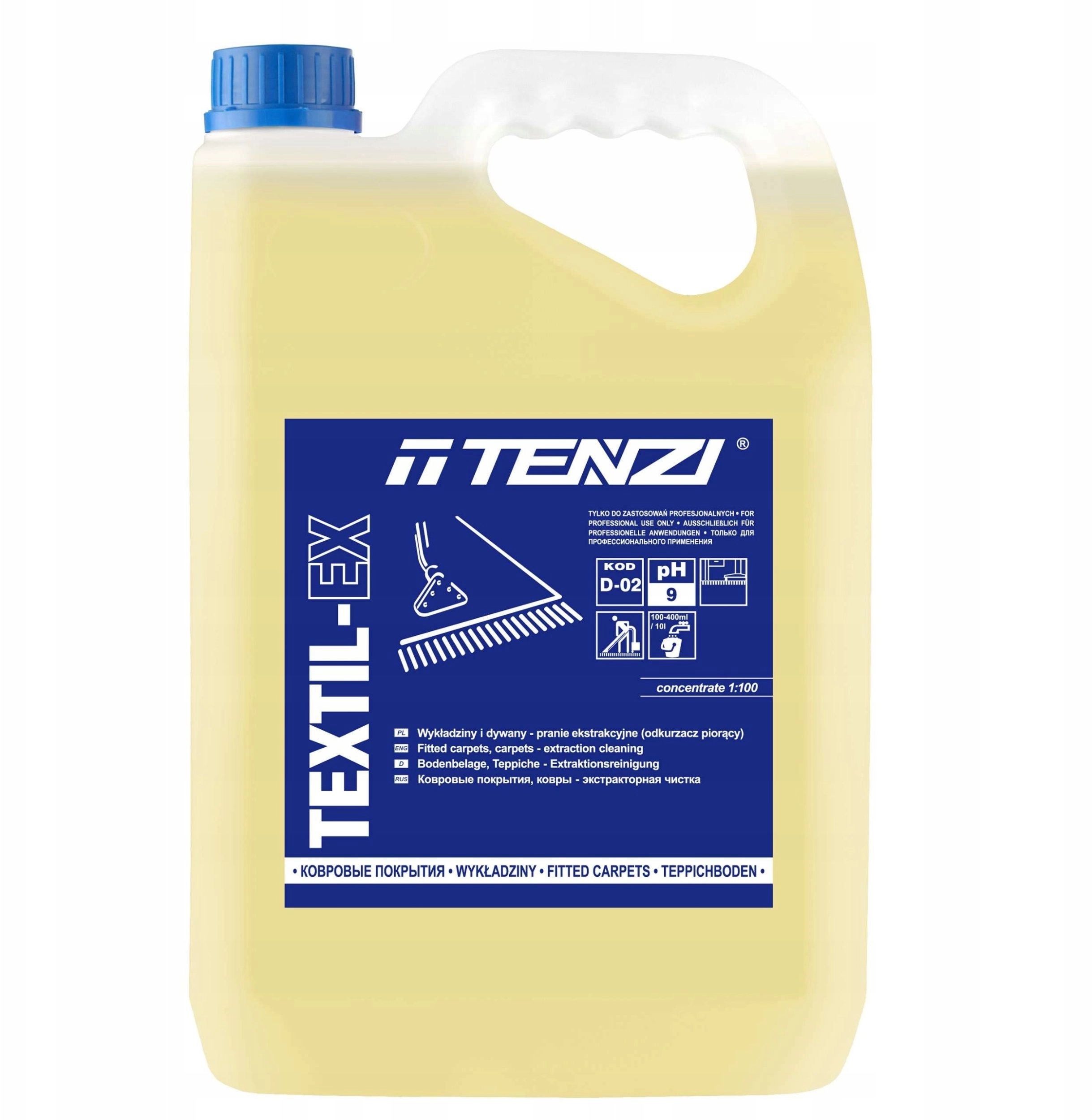 Tenzi Preparation for washing carpets and