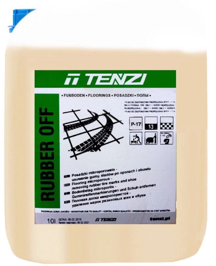 Tenzi Concentrate for removing rubber and