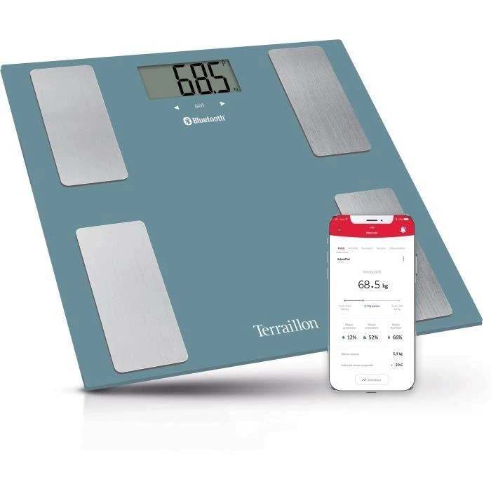 TERRAILLON 14874 Smart Connect Blue E-balance