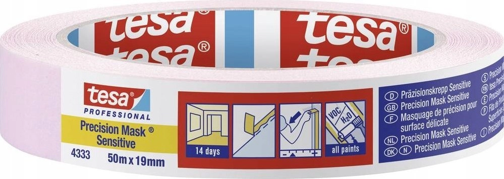 PREC MASKING TAPE SENSIT TESA 50MX19MM