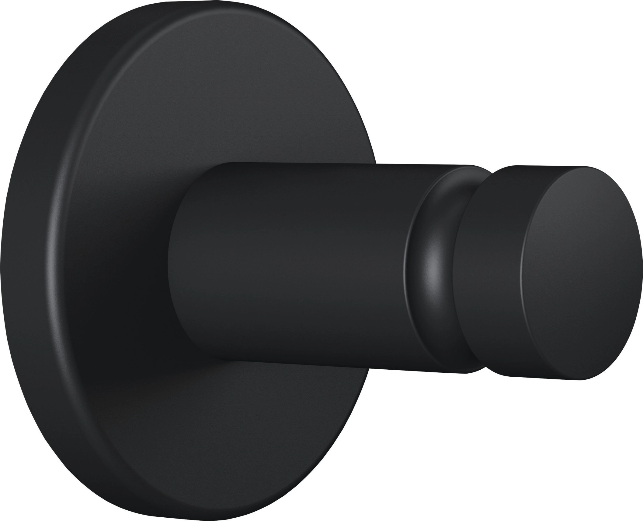 Tesa towel hook MOON matt black