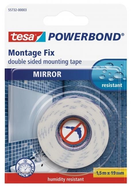Tesa tesa Powerbond mirror mounting tape