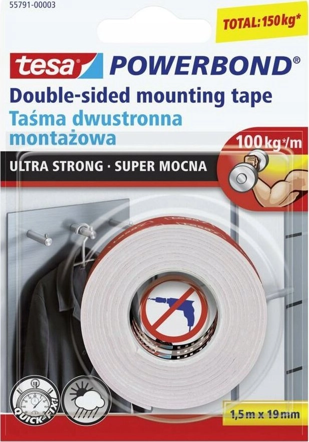Tesa tesa Powerbond Montageband Ultra Strong