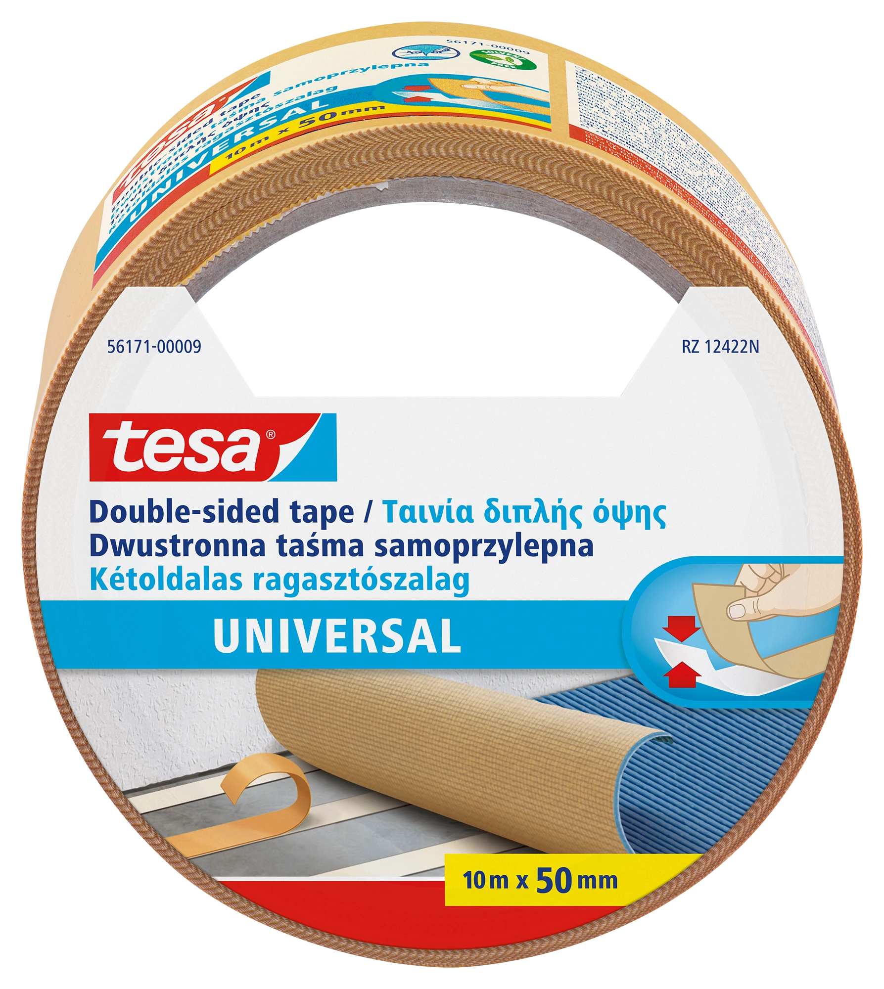 DOUBLE SIDED TAPE UNIVERSAL 10MX50MM 56171-00009-11