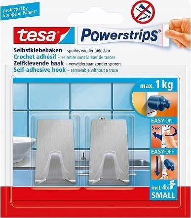 Tesa Powerstrips Metalowy right Small 1